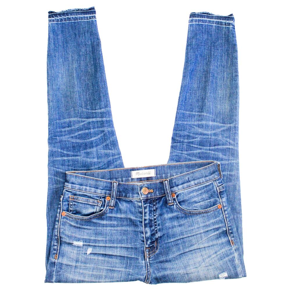 Madewell 9 inch High Rise Skinny Skinny Jeans Blue 27